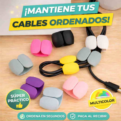 CableFix™ Organizador de cables orden total sin enredos