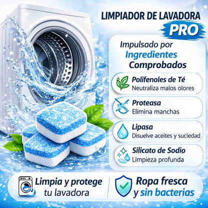 MaxClean™ Pastillas para lavadora ropa limpia y fresca al instante