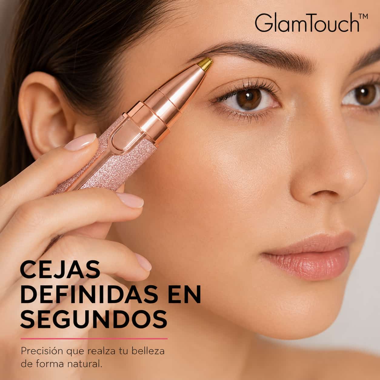 .GlamTouch Cejas perfectas en segundos, suave precisa, sin dolor ni irritación