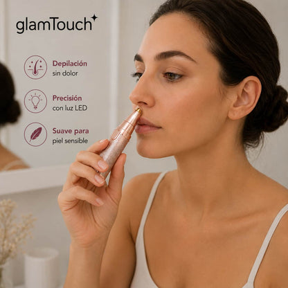 .GlamTouch Cejas perfectas en segundos, suave precisa, sin dolor ni irritación