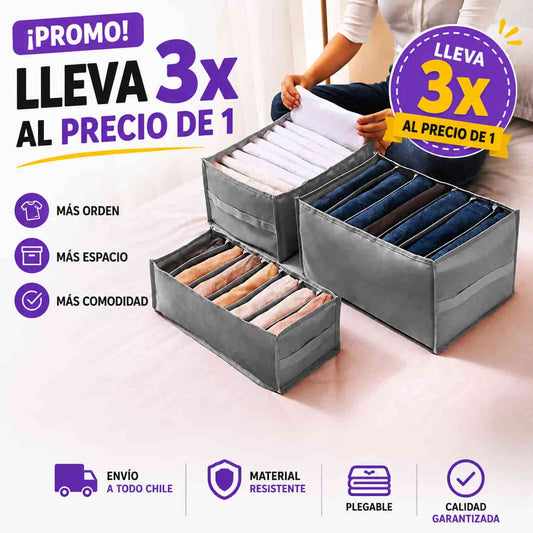 Ahorra Espacio y Organiza tu Clóset como Nunca antes con ClosyRack™