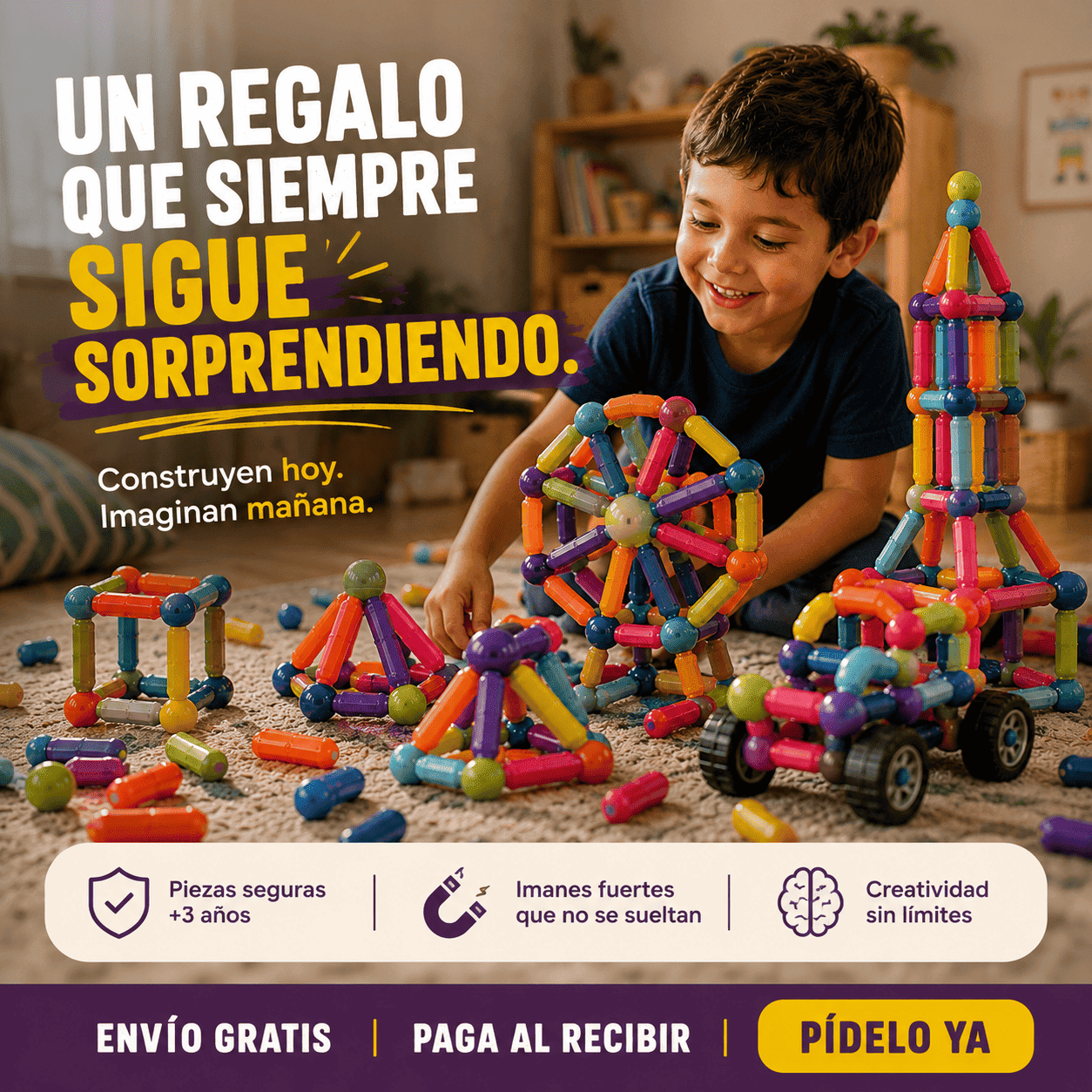 Blokit™. El juguete que sí logra que suelte la Pantalla.